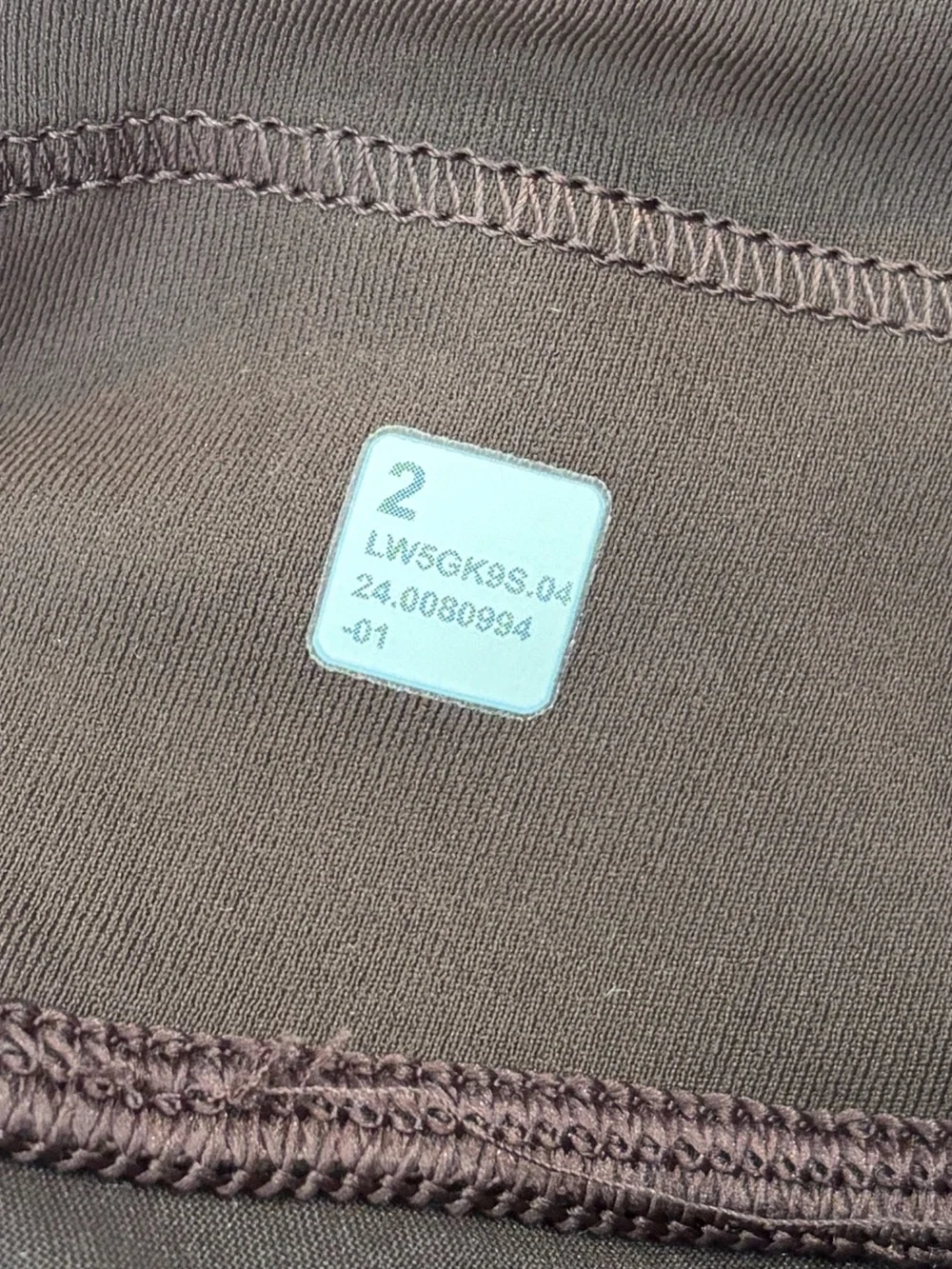 Lululemon Espresso Satin Shine High-Rise Tights Leggings Athleisure Workout